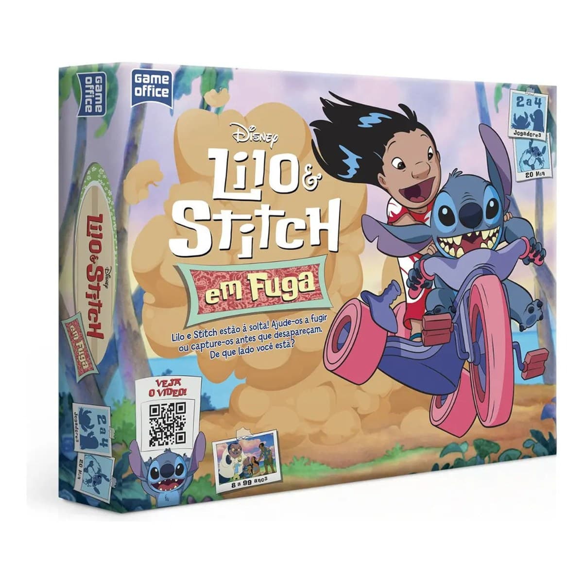 Jogo de tabuleiro Lilo & Stitch Em Fuga
