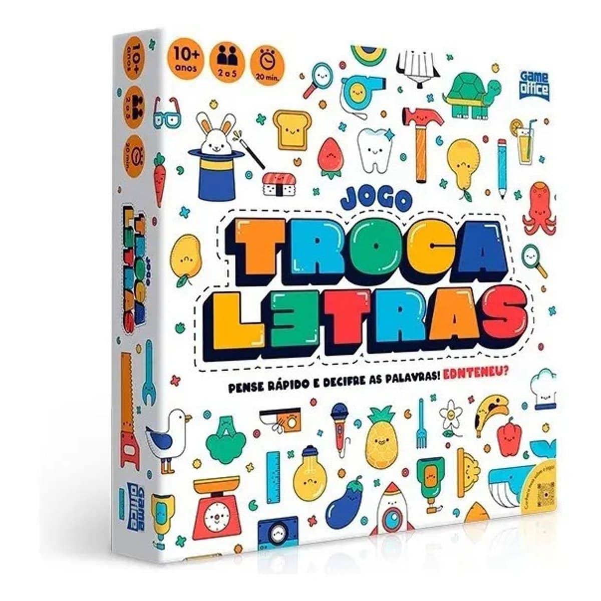 Jogo De Tabuleiro Troca Letras