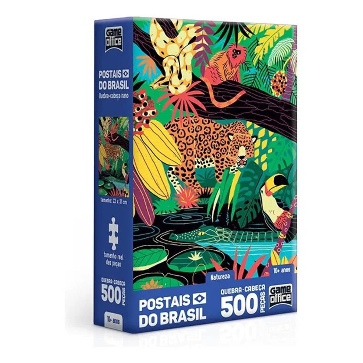 Quebra Cabeça Natureza 500 Nano Peças